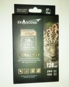 Karta pamięci SDXC Exascend Catalyst 128 GB V60 8K