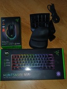 Razer myszka basilisk v3. Klawiatura huntsman mini