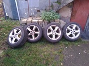 Felgi aluminiowe 17 cali Vectra C z oponami zimowy