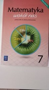 Podręcznik .Matematyka  wokół nas klasa 7 WSiP
