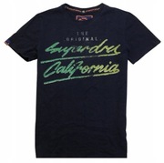 SUPERDRY _ ŚWIETNA KRÓTKA KOSZULKA T-SHIRT LOGO _ S/M