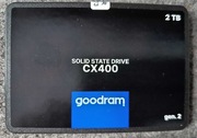 Dysk Goodram SSD 2TB SSDPR-CX400-02T-G2 3D NAND: TLC 2,5" SATAIII. Nowy