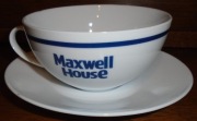 Filiżanka MAXWELL HOUSE, ze spodkiem