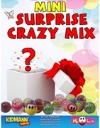 Kapsuła 32mm  z zabawką KIDMANN MINI SURPRISE CRAZY MIX