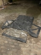 Suzuki Vitara I, dach miękki, plandeka, cabrio, soft top, ORYGINAŁ