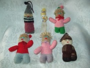 LALKI Z PRL-u ROBIONE NA DRUTACH