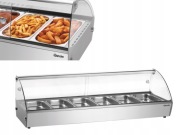 Witryna grzewcza nadstawna 6x GN 1/3, BARTSCHER