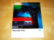 Prospekt Volkswagen Polo 1991 brzydka okładka