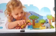 Nowy zestaw lego Duplo zwierzaki z Afryki +2 lata