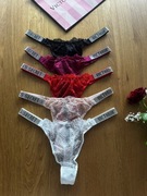Stringi Victoria’s Secret rozmiar L cyrkonie