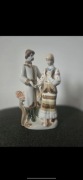 Porcelanowa figurka  Połonne para w Ludowych Strojach Ukraina