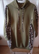 Bluza długa z kapturem 