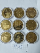 M18 Monety NG 2zł 9szt Sybiracy Chełmno Trzemeszno Twardowski NIK Kalisz