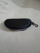 etui pokrowiec opakowanie pudełko na okulary 18x8cm czarne nowe