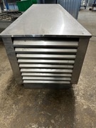 Wyrzutnia dachowa prostokątna typ B nierdzewna 500x500mm