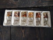 Stare portugalskie kieliszki do wódki Vintage