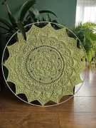 Mandala,ozdoba,handmade 60cm