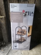 Stojak na drewno do kominka Livarno Home – metalowy