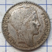 Francja 20 franków 1938 20g Ag 680