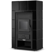 Piec kominek kaflowy z płaszczem wodnym MODICA by HIGHER o mocy 19kW