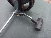 Przednia os z kołami i regulacją wysokości EINHELL GE-SA 36/35 AERATOR 