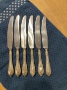 Sztućce radzieckie posrebrzane