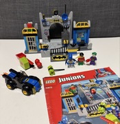 LEGO Juniors 10672 Batman: Obrona jaskini, komplet z instrukcją
