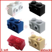 LEGO 11211 KLOCEK 1x2 2 piny biały czarny czerwony j.szary Tan c.niebieski