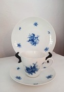 Rosenthal ROMANZE -  zestaw śniadaniowy KOBALTOWA RÓŻA.