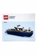 Instrukcja LEGO City 60456 – Łódź Policyjna | Oryginał LEGO (B93)