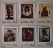 Fi: 3171 - 3176**.  Ikony ze zbiorów Muzeum Ziemi Lubuskiej.