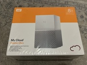 WD My Cloud Home Duo 8TB (2x4TB, Raid 1/0, osobista chmura, nowy)
