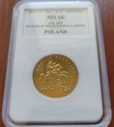 2 zł - 050 - 450 Poczty Polskiej - 2008 Grading MS66 PCG