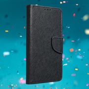 Etui z klapką do OPPO Reno 4, czarne, nowe