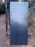 NOWE drzwi zewnętrzne pełne O.K. Doors Artemida P55 80 prawe antracyt 