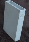 Pudełko BASF na jedną kasetę magnetofonową - solidne i wytrzymałe, stare