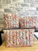 Zestaw kosmetyczek XXL w kwiaty