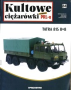 TATRA 815 8x8 wojskowy 1:43 Kultowe ciężarówki z epoki PRL nr 84