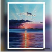 Zachód słońca 30x40cm