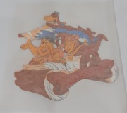 Naprasowanka Flinstonowie  Koszulki PRL