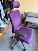 Krzesło biurowe Profim ergonomiczne + zagłówek | bardzo wygodne | OKAZJA