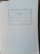 Brulion zeszyt szkolny WZWP 16k A5 notes 16 w linie nowy PRL