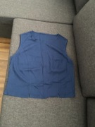 Granatowa bluzeczka z lnu rozm.42