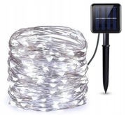 Lampki ogrodowe na choinkę 100 LED solarne
