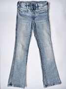 jeansy H&M bootcut rozm. 140