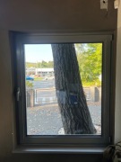 Okna otwierane aluminiowe 2 sztuki