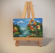 Mini obraz na sztaludze