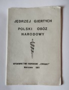 Jędrzej Giertych - POLSKI OBÓZ NARODOWY | 1981 Drugi Obieg Bibuła Unikat