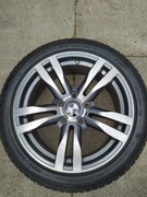 Używane felgi aluminiowe R17 z nowymi oponami całoroczne 225/45