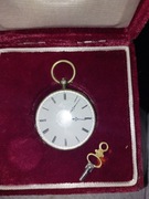 Piękny zegarek kieszonkowy ponad stuletni i sprawny srebro